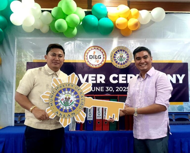 KALIBO LGU TURNOVER CEREMONY