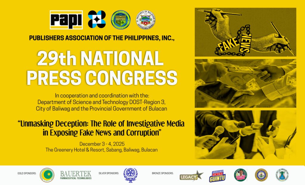 PAPI Gathers Nation’s Media Leaders for 29th National Press Congress in Bulacan