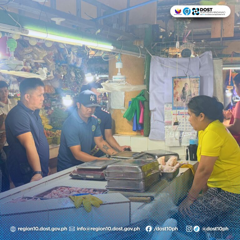 DOST NorMIn trains Manolo Fortich’s Public Market Vendor Association on verification of non-automatic weighing instruments