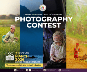 SC Invites Filipinos to Celebrate Its 125th Anniversary Through Photo Contest