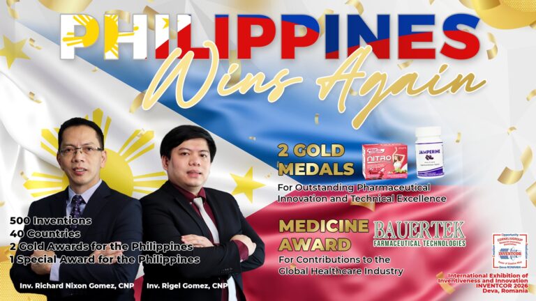 BauerTek Wins 2 Gold Medals and the Medicine Award at INVENTCOR 2026