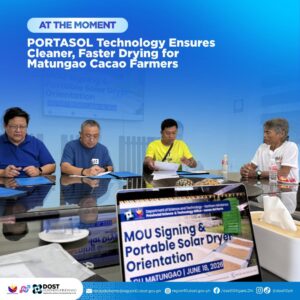 𝐏𝐎𝐑𝐓𝐀𝐒𝐎𝐋 𝐓𝐞𝐜𝐡𝐧𝐨𝐥𝐨𝐠𝐲 𝐄𝐧𝐬𝐮𝐫𝐞𝐬 𝐂𝐥𝐞𝐚𝐧𝐞𝐫, 𝐅𝐚𝐬𝐭𝐞𝐫 𝐃𝐫𝐲𝐢𝐧𝐠 𝐟𝐨𝐫 𝐌𝐚𝐭𝐮𝐧𝐠𝐚𝐨 𝐂𝐚𝐜𝐚𝐨 𝐅𝐚𝐫𝐦𝐞𝐫𝐬