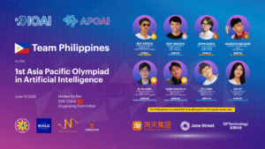 Team Philippines wins gold, places 6th overall at first Asia-Pacific AI Olympiad