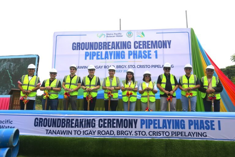 Metro Pacific Water breaks ground on multi-million pipeline project, benefitting more than 15,000 households in San Jose del Monte