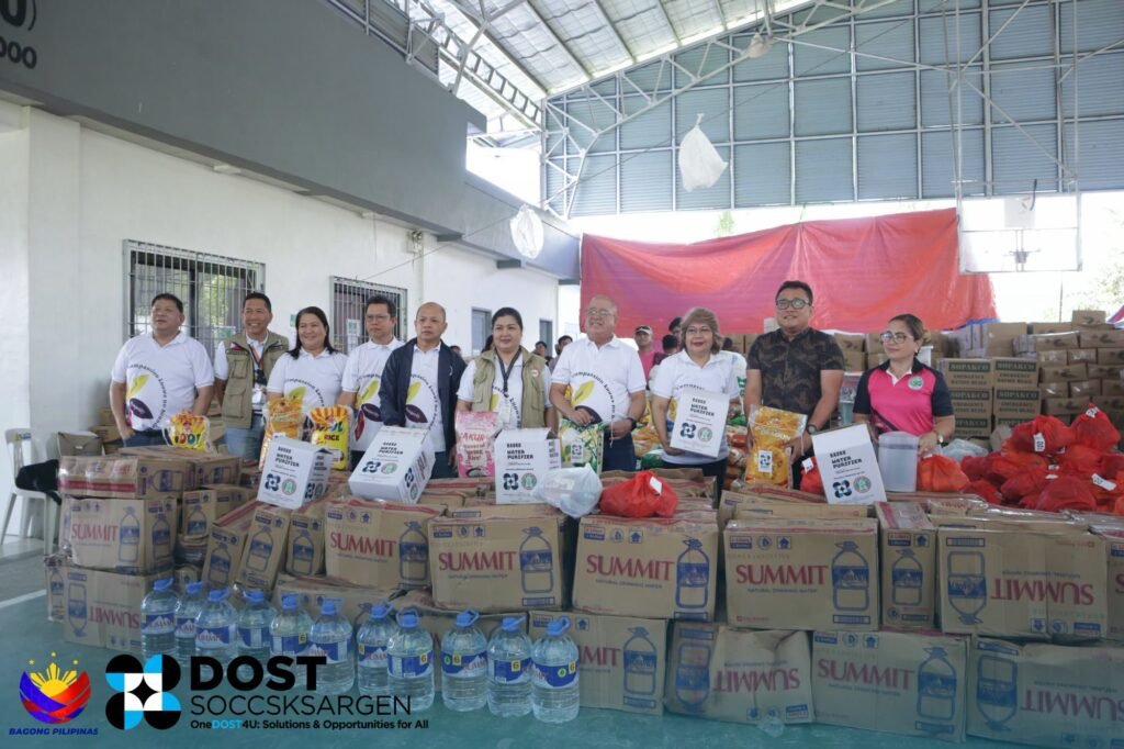 DOST, CESB Unite Science and Compassion in Delivering Relief Assistance to Earthquake and Typhoon-Affected Communities in Sarangani